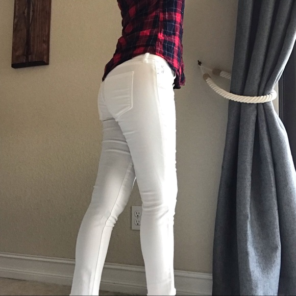 Aeropostale Denim - SALE AEROPOSTALE Jegging Ankle Jeans White Cropped